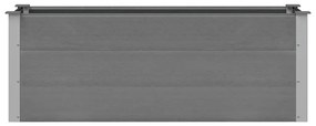 vidaXL Ζαρντινιέρα Υπερυψωμένη Γκρι 150 x 50 x 54 εκ. από WPC
