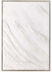 Πίνακας Καμβάς 742TMA4945 60x4x90cm White Aberto Design Κάθετοι Πλαστικό,Καμβάς