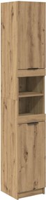 vidaXL Σετ Επίπλων Μπάνιου 5 τμχ. Artisan Oak Επεξεργασμένο Ξύλο
