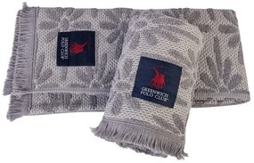 Πετσέτες Κουζίνας 2706 (Σετ 2τμχ) Grey Greenwich Polo Club 40x60cm 100% Cotton