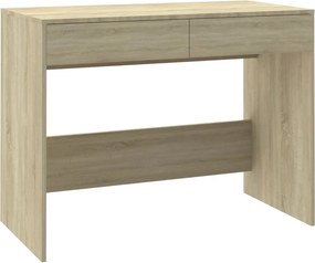 vidaXL Γραφείο Sonoma Δρυς 101x50x76,5 εκ. από Επεξεργασμένο Ξύλο