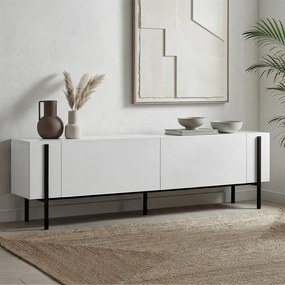 Έπιπλο τηλεόρασης Nexus χρώμα λευκό 180x30x45,5εκ