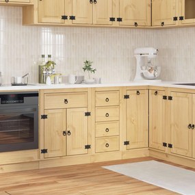vidaXL Ντουλαπιού (Cabinet) SKI Μέλι Καφέ 40 x 46 x 81 εκ.