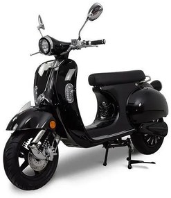 Ηλεκτρικό Scooter 3000W Μαύρο Δίκυκλο 65km/h Vespa Ψηφιακές Λειτουργίες EEC Emoov EV 960-10081 Eurolamp-960-10081-Μαύρο 960-10081