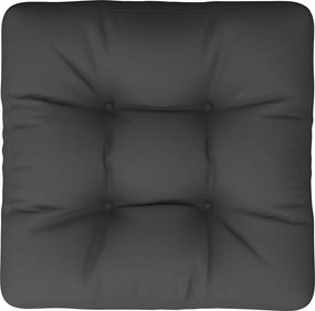 vidaXL Μαξιλάρι Παλέτας Μαύρο 60 x 60 x 12 εκ. Υφασμάτινο