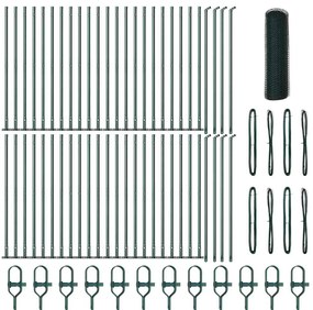 vidaXL Στύλος Περιφράξεων Πράσινο 100 x 0,6 μ (13 mm πλέξη)