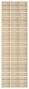 vidaXL Θήκη Επίδειξης Καφέ 30 x 4.5 x 96 cm Επεξεργασμένο ξύλο