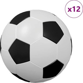 vidaXL Τραπέζια Ποδοσφαίρου 12 pcs Λευκό 3,6 x 3,6 εκ. Πολυπροπυλένιο