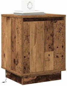 vidaXL Κομοδίνο με Παλιό Ξύλο 39 x 34.5 x 50 εκ. Επεξεργασμένο ξύλο