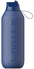 Μπουκάλι Θερμός 500ml Chilly's Series 2 Flip Whale Blue