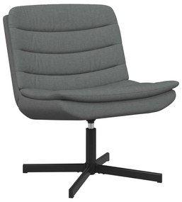 Περιστρεφόμενη καρέκλα Σκούρο Γκρι 63 x 75 x 76 εκ ύφασμα