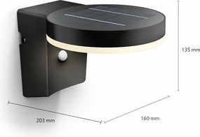 Απλίκες τοίχου Philips 1,3 W 250 Lm Ηλιακό Στρόγγυλο (3000 K)