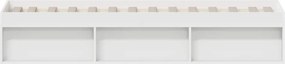vidaXL Πλαίσιο Κρεβατιού Λευκό 75 x 190 εκ. Small Single