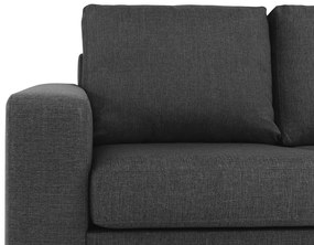 Γωνιακός Καναπές Scandinavian Choice C152, Δρυς, Ανθρακί, 284x284x80cm, Πόδια: Ξύλο | Epipla1.gr