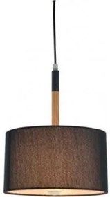 Φωτιστικό οροφής Sonter-Διάμετρος 40 εκ-Μαύρο