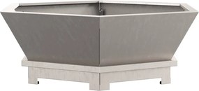 vidaXL Φωτιά σε μπολ Σκ rusty 75 x 75 x 28 εκ.