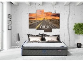 Ecosleep Στρώμα Ύπνου Διπλό Ανατομικό 140x190 (πλάτος 131-140) Ecosleep Tulsa BEST-1503775