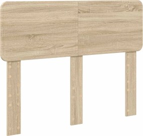 vidaXL Σκελετός Κρεβατιού Sonoma Δρυς 120 x 200 cm