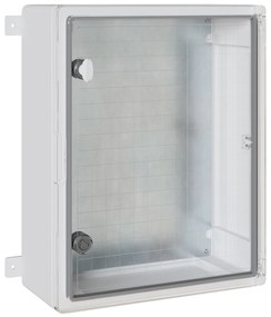 vidaXL Κονσόλα Ελέγχου IP65 Αδιάβροχη Γκρι 40x17,5x50 εκ. από Πλαστικό ABS