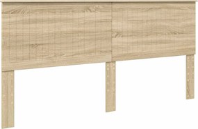 vidaXL Σκελετός Κρεβατιού Sonoma Δρυς 200 x 200 cm