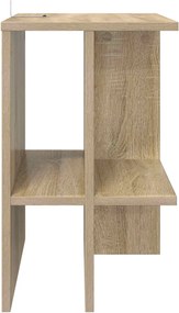 vidaXL Τραπεζάκι σαλονιού Sonoma Δρυς 40 x 30 x 49 εκ.