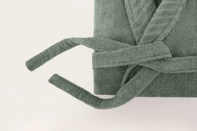 Bathrobe Set (2 Pieces) 1050A-071-1 Green