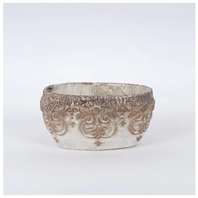 Κασπώ Τσιμεντένιο Μπεζ 21.5x13x11cm 752-18056 Estheti-752-18056-Μπεζ 752-18056
