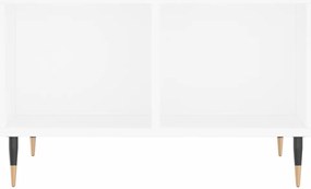 vidaXL Τραπεζάκι Σαλονιού Λευκό 60x50x36,5 εκ. από Επεξεργασμένο Ξύλο