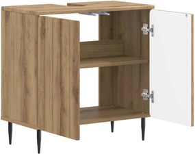 vidaXL Ντουλάπα Νιπτήρα Mπάνιου ZWOLLE Artisan Δρυς