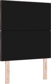vidaXL Κεφαλάρι Σκούρο Καφέ 80 cm ύφασμα