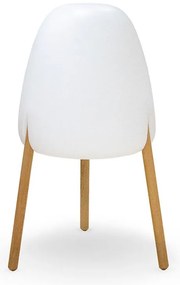 Φωτιστικό Δαπέδου Rocket 70 LUMRCK070INOUTNW Φ38x70cm 1xE27 860Lm 3000K-6500K White-Natural