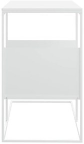 vidaXL Τραπέζι Βοηθητικό Λευκό 55x36x59,5 εκ. από Επεξεργασμένο Ξύλο