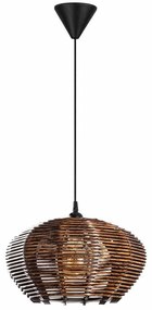 Φωτιστικό Οροφής Ellipse 390FLH2191 35x35x60cm 1xE27 40W Black-Brown Opviq