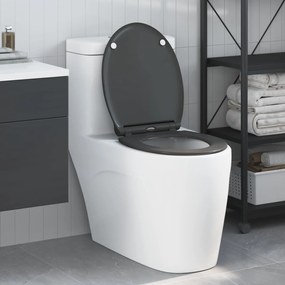 vidaXL Λεκάνη Ανθρακί 45,5 x 37,5 x 3,8 εκ. Δυροπλάστ