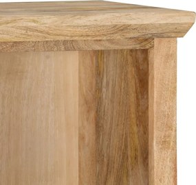 vidaXL Ντουλάπι με Πόρτα 45x32x110 εκ. Μασίφ Ξύλο Μάνγκο