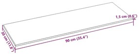 vidaXL Πάνελ Τοίχου 12 τεμ. Σκ. Γκρί 90 x 30 εκ. 3,24 μ² Βελούδο