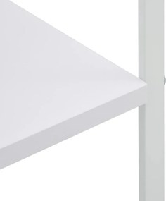 vidaXL Ντουλάπι Φούρνου Μικροκυμάτων Λευκό 60x39,6x123 εκ. Επεξ. Ξύλο