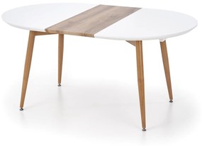 EDWARD extension table, color: honey oak, DIOMMI V-CH-EDWARD-ST-DĄB_MIODOWY