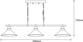 Chandelier Sivani - MR - 835 Black