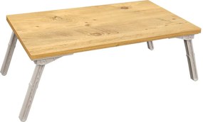 Γραφείο Laptop Atlantic Πεύκο / Λευκό EBECES 60x35x24.5