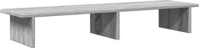 vidaXL Βάση Οθόνης Γκρι Sonoma 100x27x15 εκ. Επεξεργ. Ξύλο
