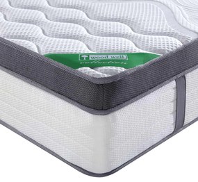 ΣΤΡΩΜΑ Pocket Spring 5-Zone Gel Memory Foam+Latex- Διπλής Όψης και Αίσθησης (Roll Pack) 150x200x36cm