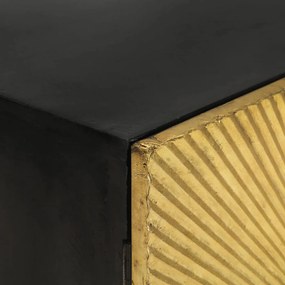 vidaXL Ντουλάπι 55 x 30 x 75 εκ. από Μασίφ Ξύλο Μάνγκο