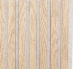 3D Πάνελ Τοίχου Ξύλινο (60x60) A-S Colva Beige 210403D