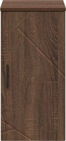 vidaXL Ντουλάπι Μπάνιου Καφέ δρυς 30 x 31,5 x 61 εκ