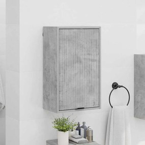 vidaXL Ντουλάπι Μπάνιου Σκυρόδεμα Γκρι 39 x 23,5 x 65 εκ.