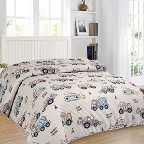 Κουβερλί Μονό (160x220) AdamHome Cars 5020