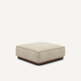 Υποπόδιο από λινό βελούδο JACOPO