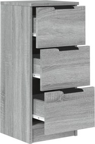 vidaXL Ντουλάπι Γκρι Sonoma 30x30x70 εκ. από Επεξεργασμένο Ξύλο