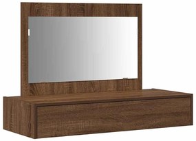 vidaXL Τραπέζι περιποίησης Καφέ 100 x 40 x 70 εκ. Επεξεργασμένο ξύλο